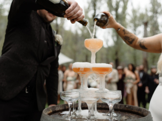 Champagne Tower