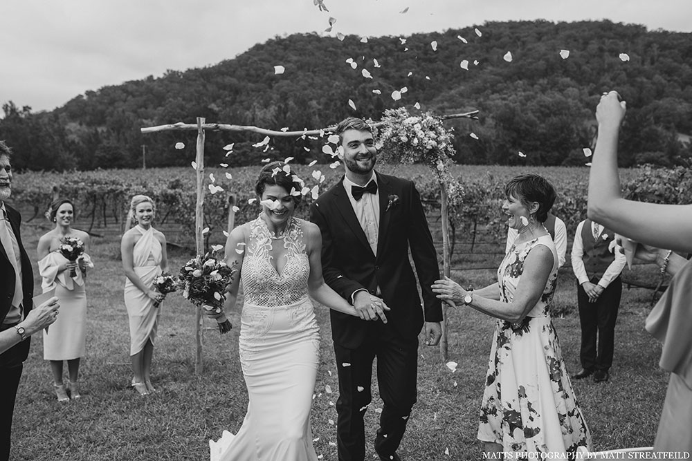 Rose Petal celebrations! Stonehurst Cedar Creek, Wedding Venues Hunter Valley