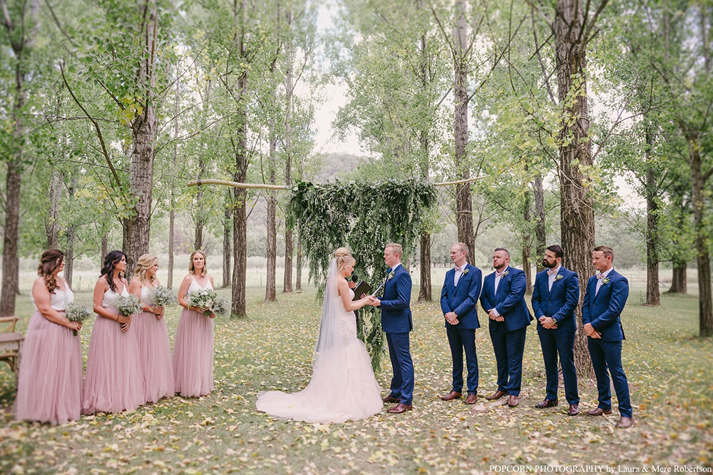 A summer wedding in the shade of the Poplar Grove Stonehurst Cedar Creek, Country Wedding